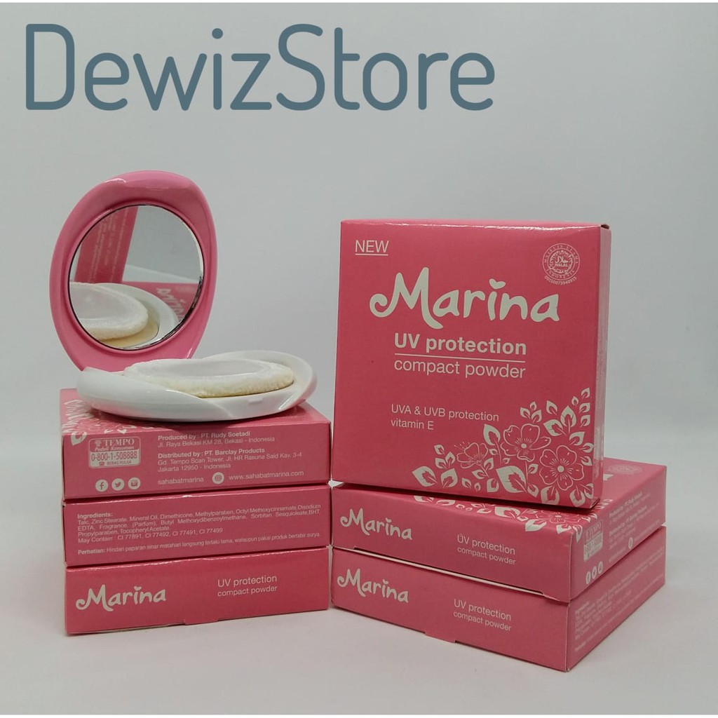 MARINA UV PROTECTION COMPACT POWDER / BEDAK WAJAH MARINA UV PROTECTION