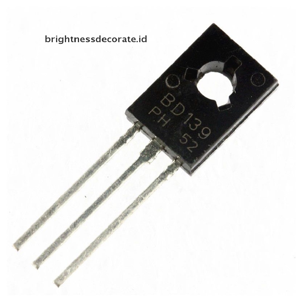 [birth] 10Pcs BD139 Genuine ON Semiconductor NPN Transistor 1.5A/80V To-126 Hot Sale [ID]