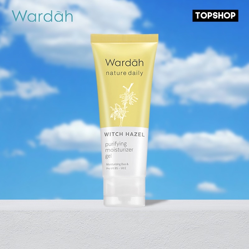 Wardah Nature Daily Witch Hazel Purifying Moisturizer Gel