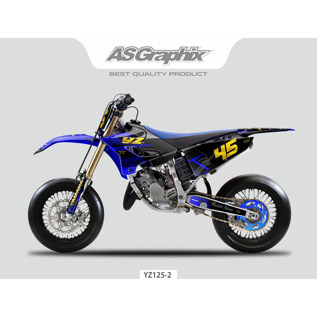 Sticker Decal Yamaha YZ 125