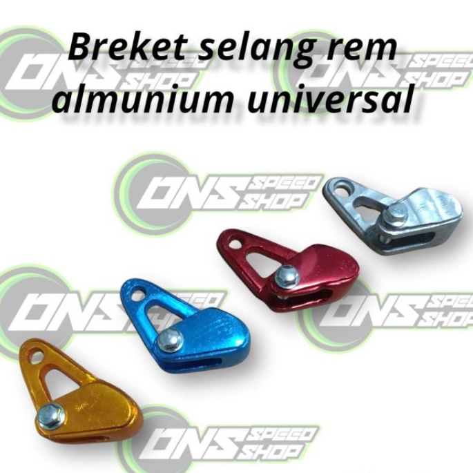 Breket selang rem klem selang rem cnc almunium