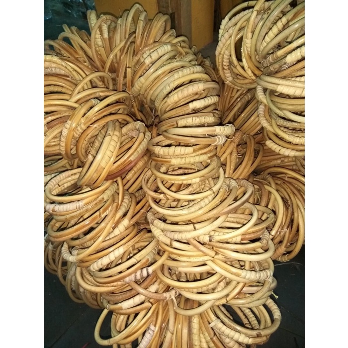 Handle Pegangan Gagang Tangkai Tas Handbag Rotan 030