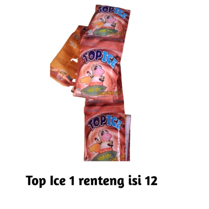 

TOP ICE RASA COKELAT 1 RENTENG ISI 12 SHACHET