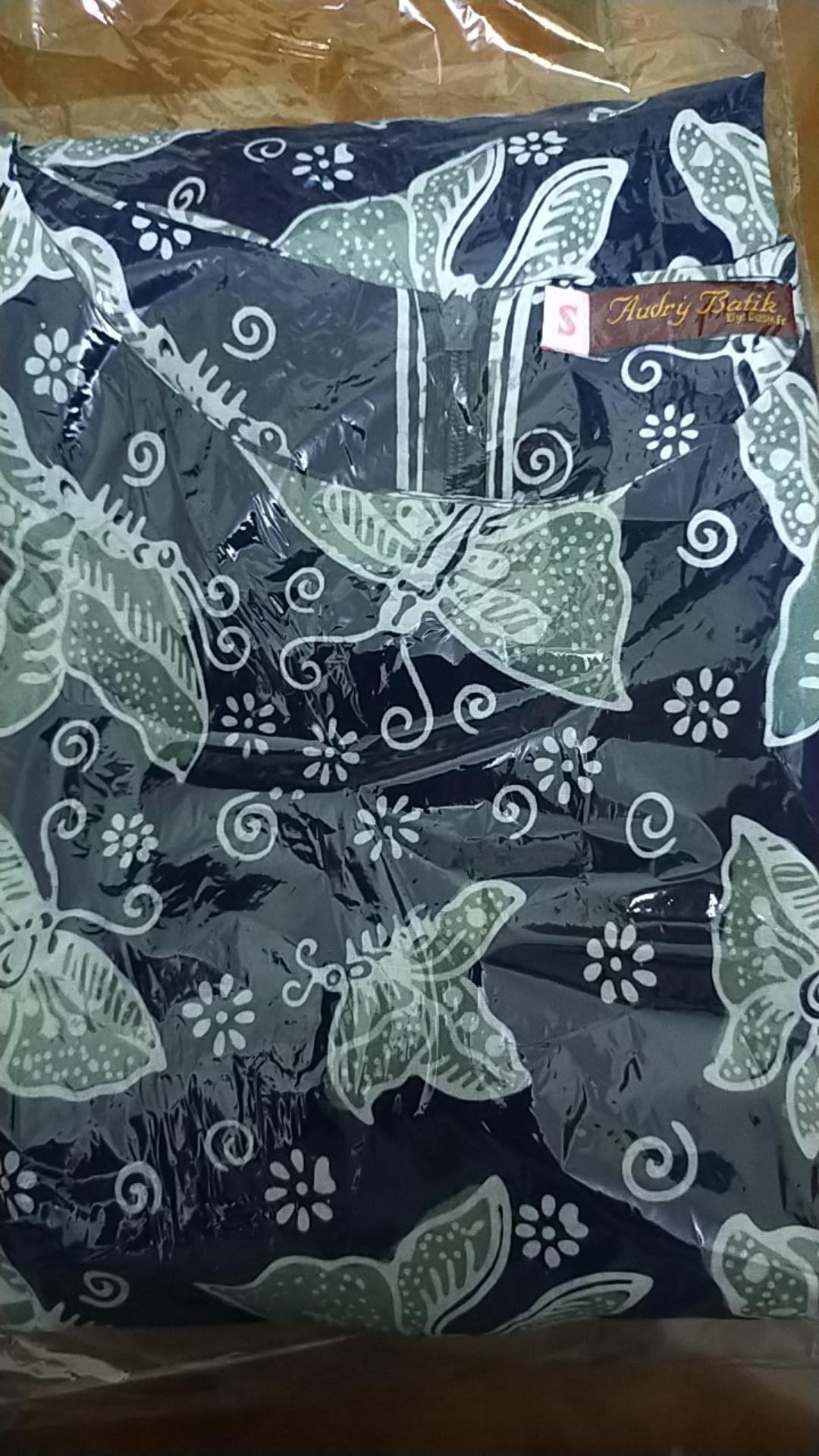 Audry Batik - Camelia Blouse 1 Batik Wanita Kekinian Balon Cantik Murah Elegant Solo Premium Kantor