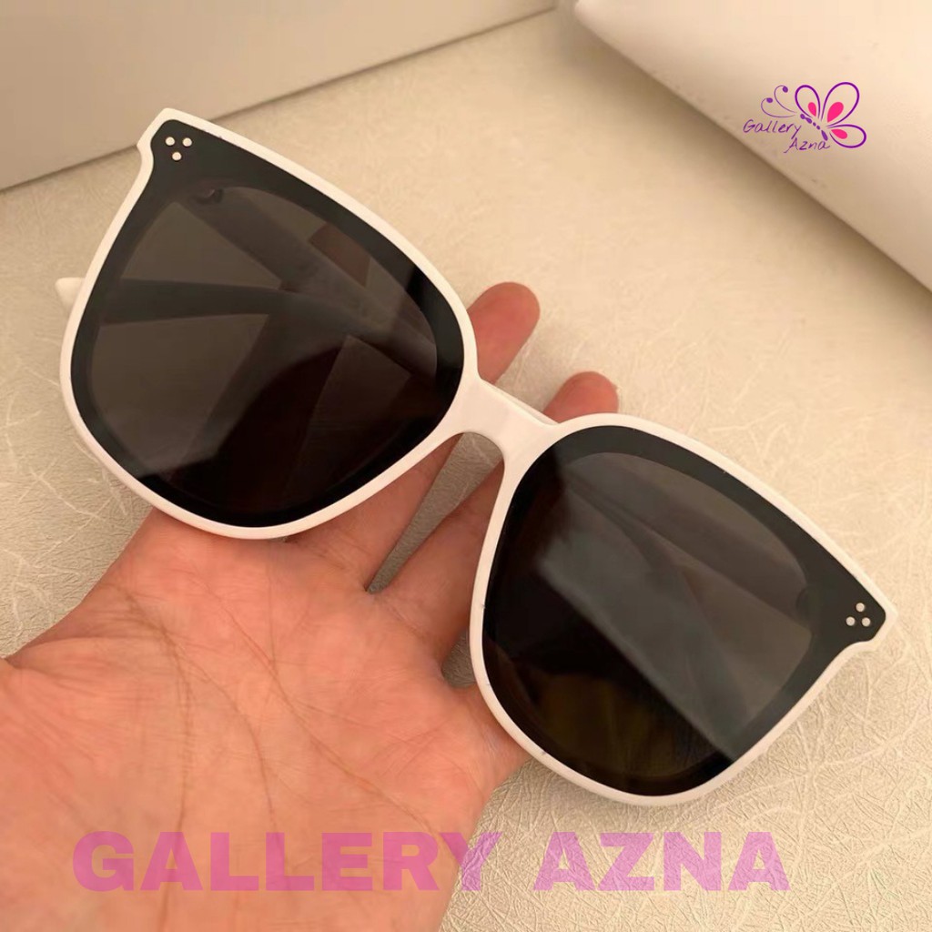 Kacamata Kotak Hitam Korean Fashion Sunglassess Wanita/Pria unisex - Kacamata - Kacamata Fashion - K