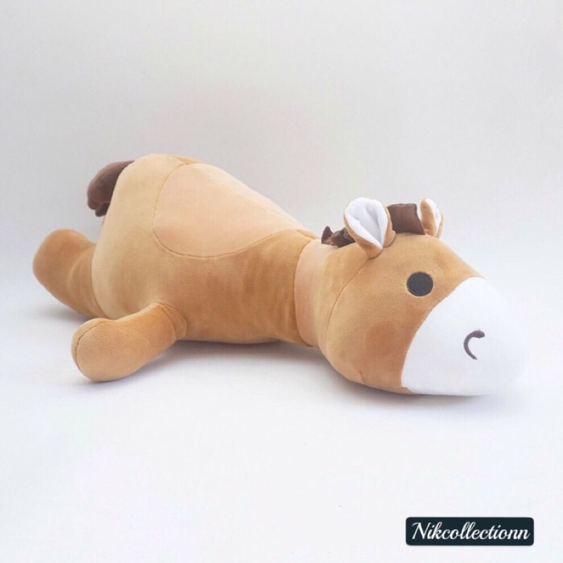 Boneka Lying Horse Jumbo 70Cm