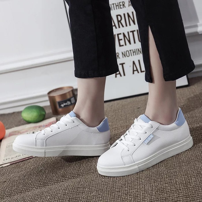 R9 Sepatu Sneakers Wanita Beier Biru-1