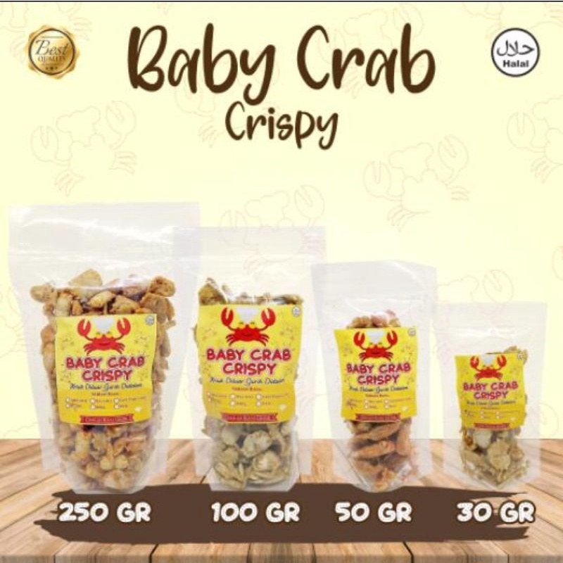 

BABY CRAB CRISPY ORIGINAL ASLI GRESIK HARGA MURAH RASA JUARA