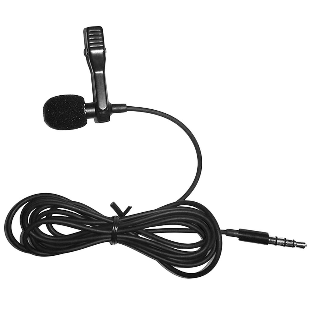 MIC CLIP ON FOR YOUTUBER SMULE SHOOTING / MIC EXTERNAL 3.5MM UNIVERSAL