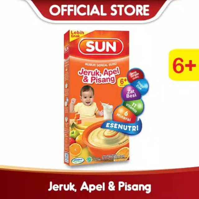 Sun Bubur Sereal bayi usia 6+ bulan