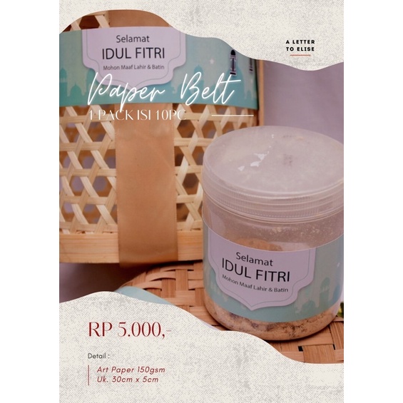 

Paper Belt Lebaran