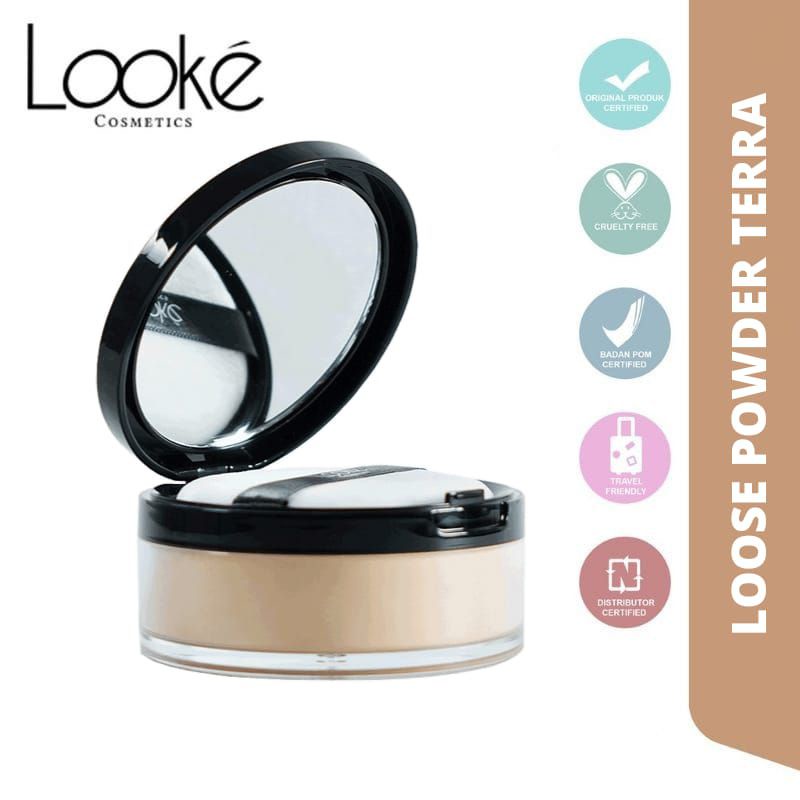 LOOKE Cosmetics Holy Smooth & Blur Loose Powder TERRA
