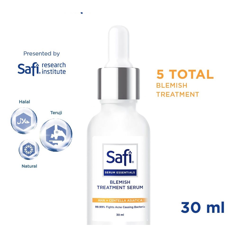 Safi Serum Essentials Blemish Treatment Serum AHA Centella Asiatica 30ml