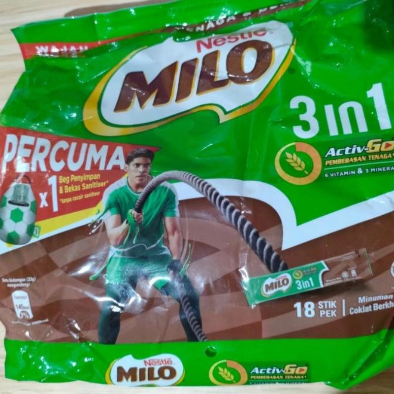 

Milo 3in1 18 sachet