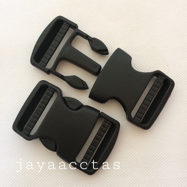 Kunci sodok tas 3.8 cm plastik buckle PP TSR38PP