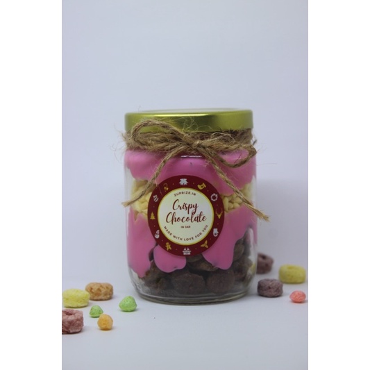 

Choco Jar Special Hadiah Ulang Tahun ׀ WHITE RICE CHOCO KRUNCH