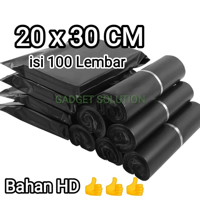 

Plastik Packing Plastik Polymailer Poly Mailer 20 x 30 Bahan HD