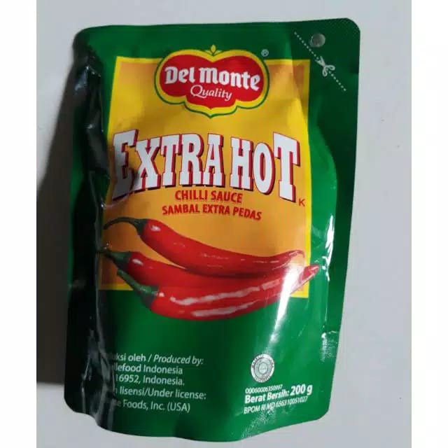 

Delmonte Extrahot Pouch Berat 200gr