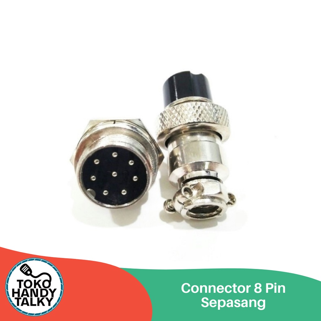 CONNECTOR 8 PIN SEPASANG NEW