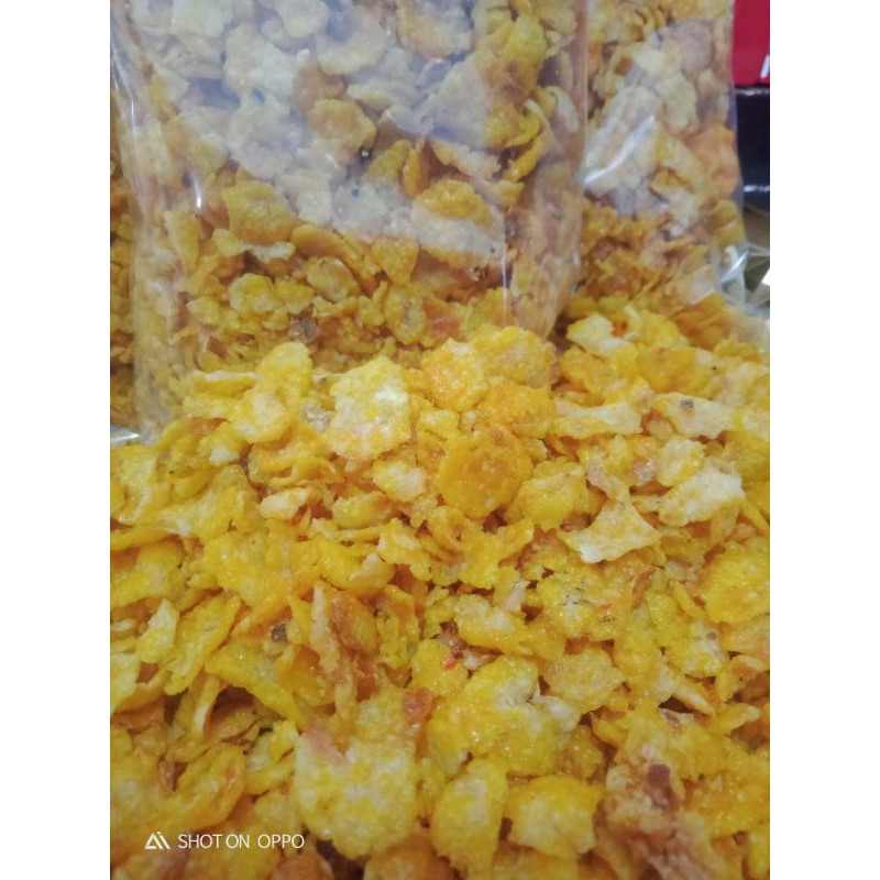 

Emping Jagung Pedas Manis 500gr