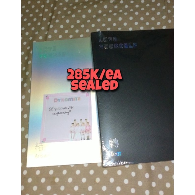 [READY]ALBUM BTS ANSWER F & TEAR O SEALED