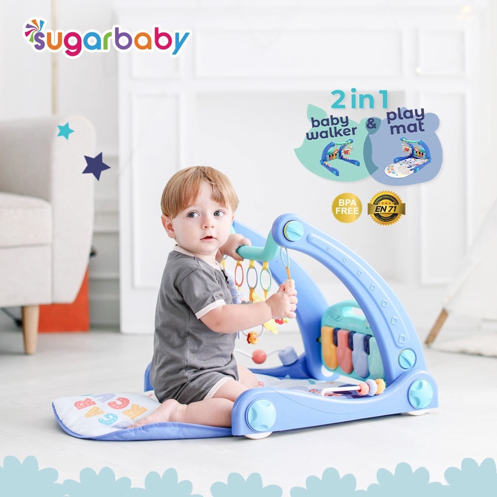 Sugarbaby 2in1 Baby Walker Playmate