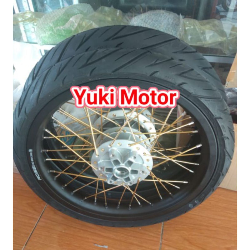 velg scorpio lebar 185x215 ring 17 plus ban