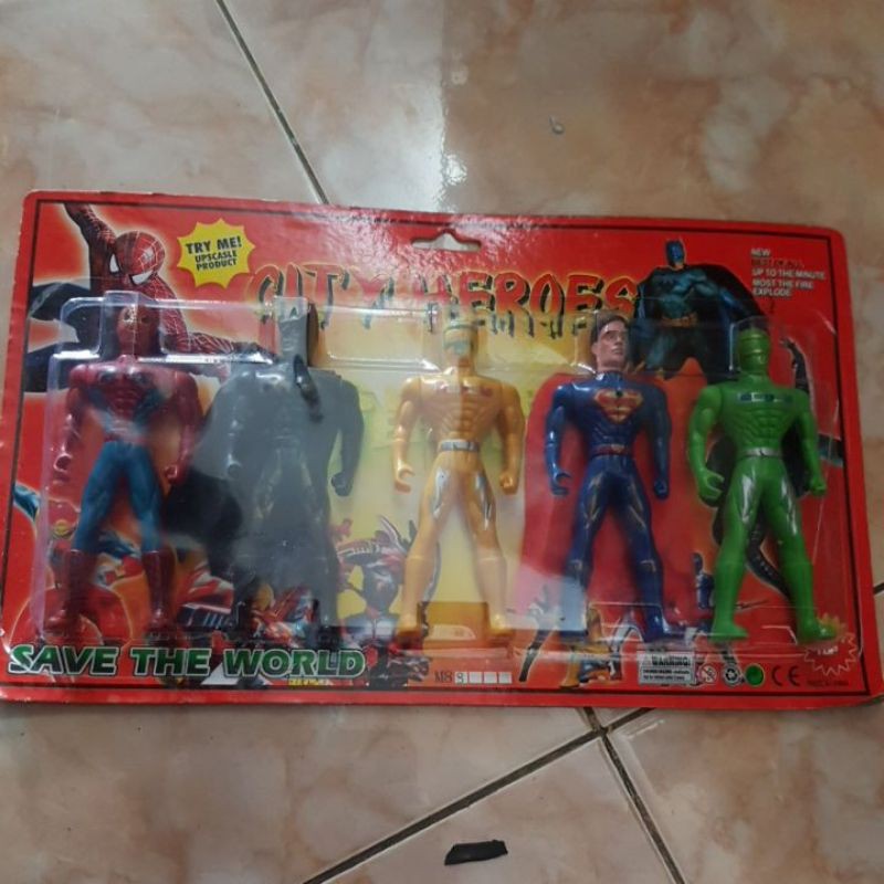 MAINAN ANAK ROBOTNHEROES/CITY HEROES/MAINAN ROBOT/ROBOT CITY HEROES
