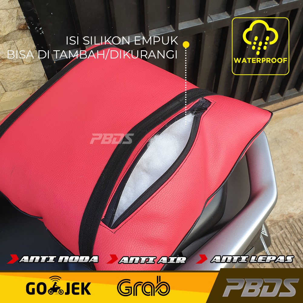 Bantal Motor Waterproof Premium - Ungu