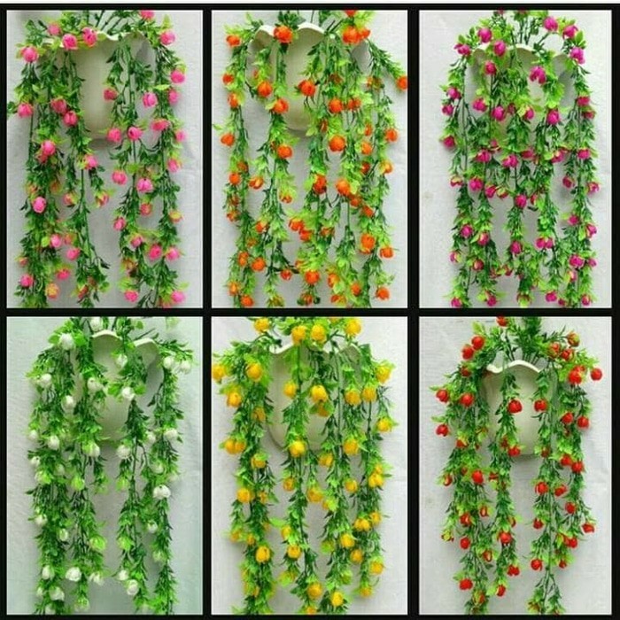 Jual Bunga Hias Bunga Dinding Hiasan Dinding Hiasan Rumah Bunga Plastik Vas Terbaik Shopee Indonesia
