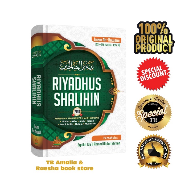 Jual Buku Riyadhus Shalihin Imam An Nawawi Shopee Indonesia