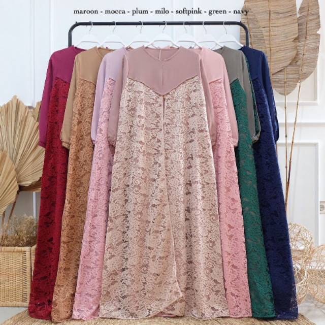 baju gamis all size