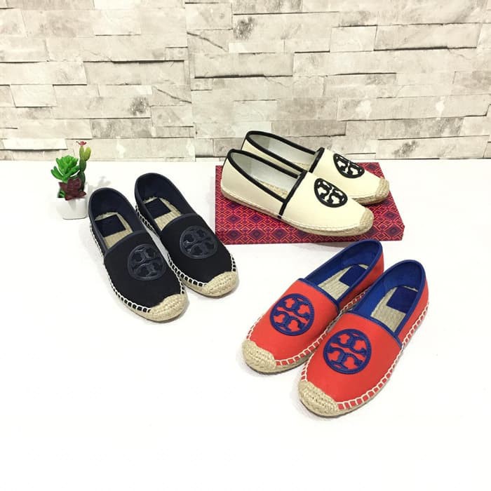 Tory Burch Espadrilles Flat Shoes Mirror Quality