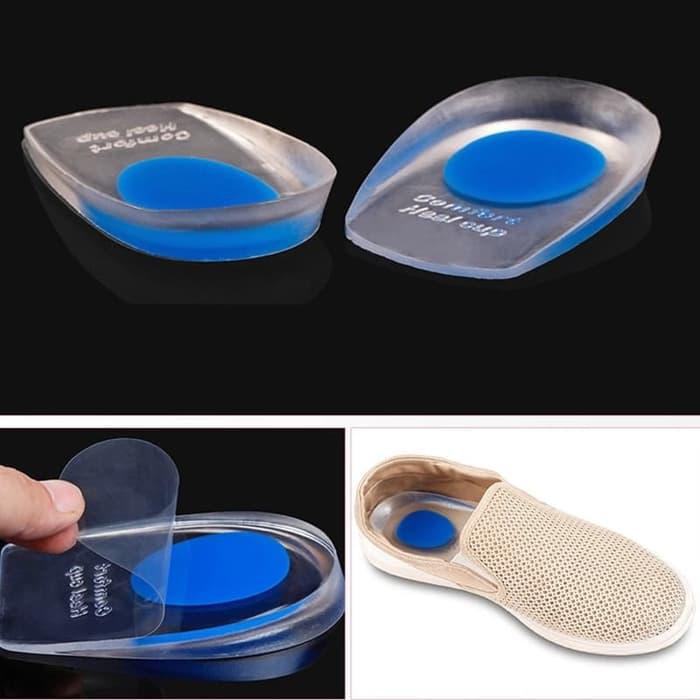 HEEL SUPPORT SILICONE GEL PAD INSOLE / ALAS TUMIT GEL PAD PROMO