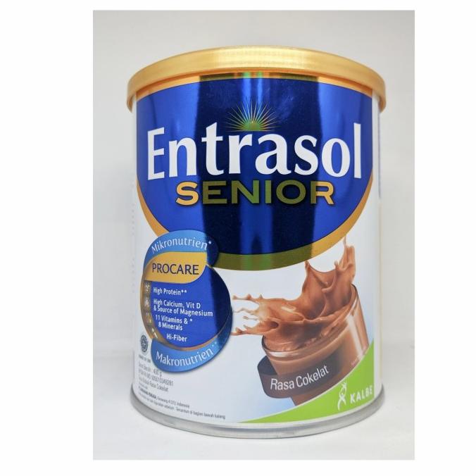 

[COD] entrasol senior coklat 400gr [COD]
