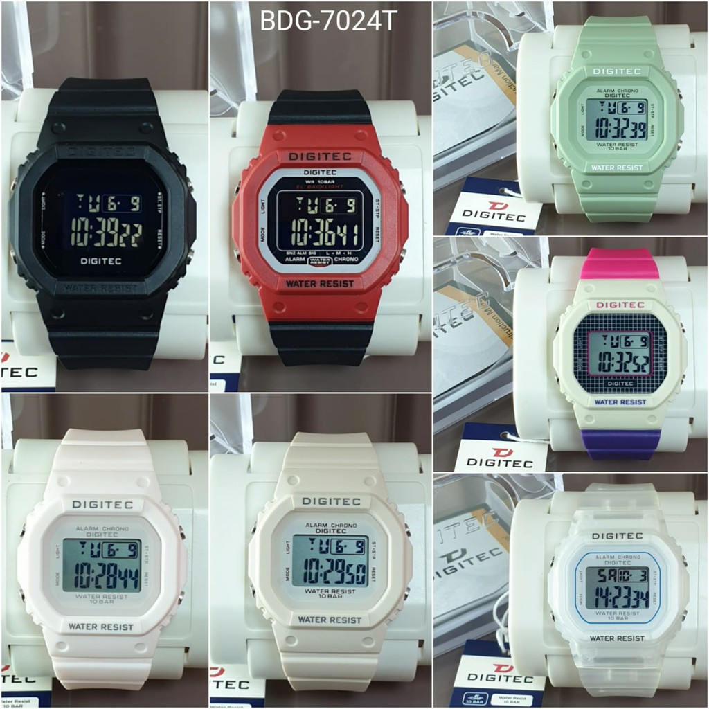 Jam Tangan Digitec DG 4088 / DG-4088 T BDG 7024 T Original