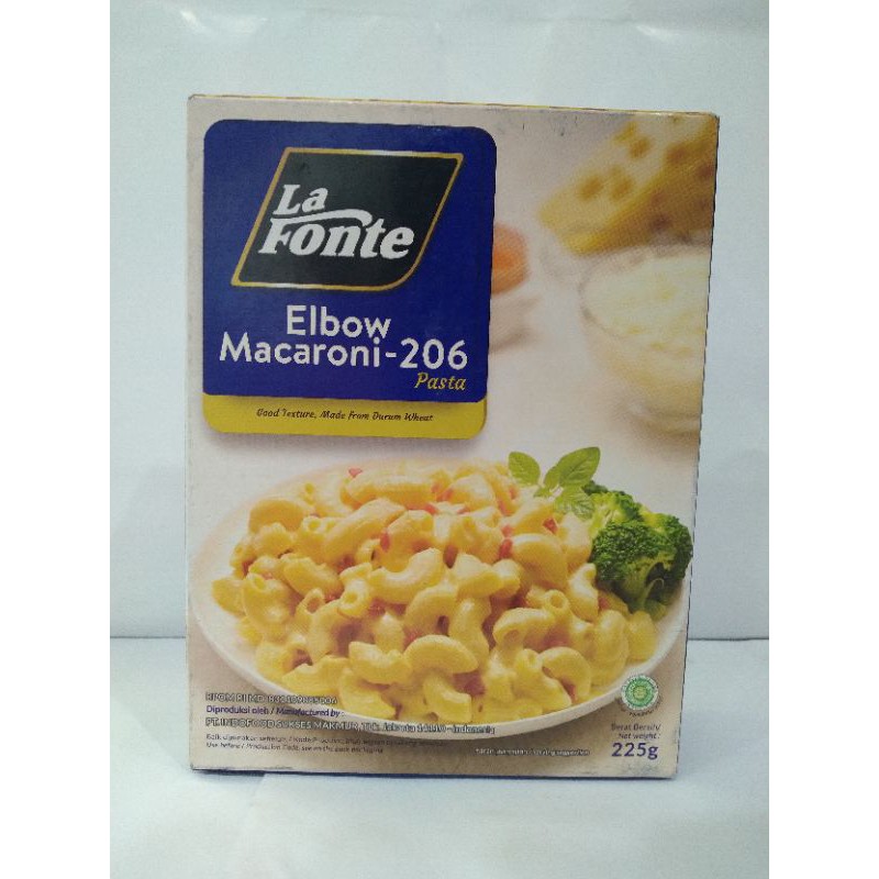 LA FONTE MACARONI ELLBOW 225gr