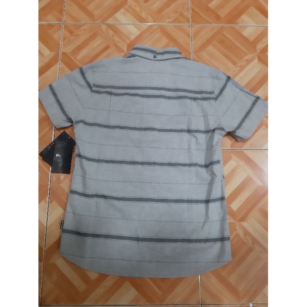 Kemeja Anak Hurley Thompson Boys Short Sleeve Shirt Grey