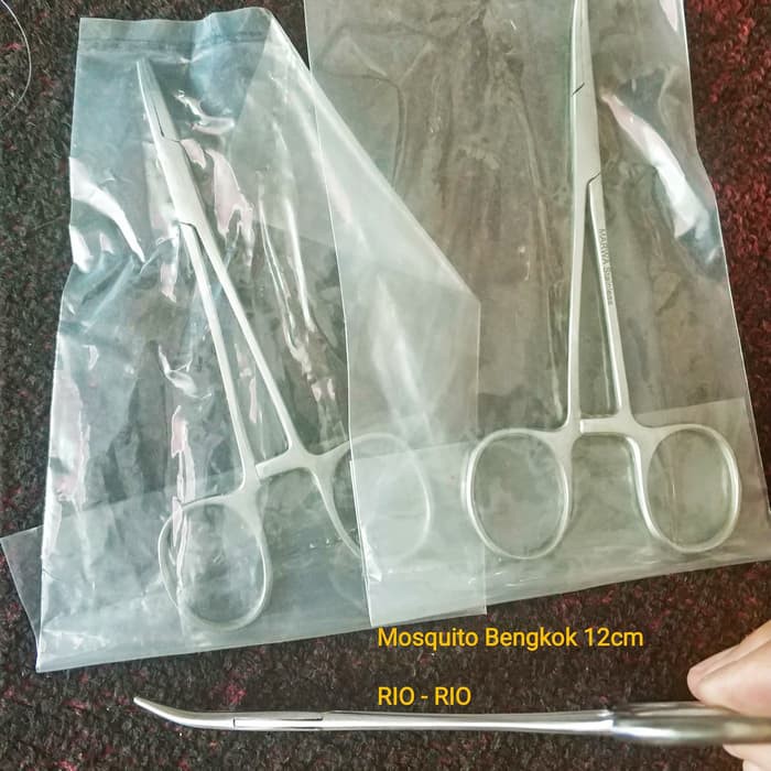 Mosquito Bengkok 12cm / Klem Arteri Bengkok 12cm
