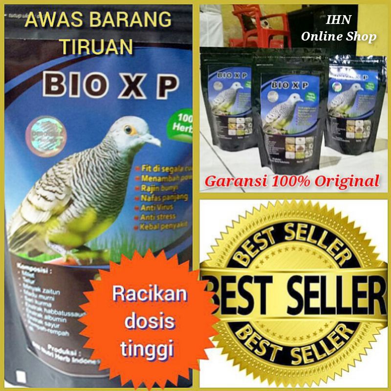 BIO XP ORIGINAL/PAKAN BURUNG PERKUTUT/PAKAN BURUNG BURUNG PERKUTUT LOKAL