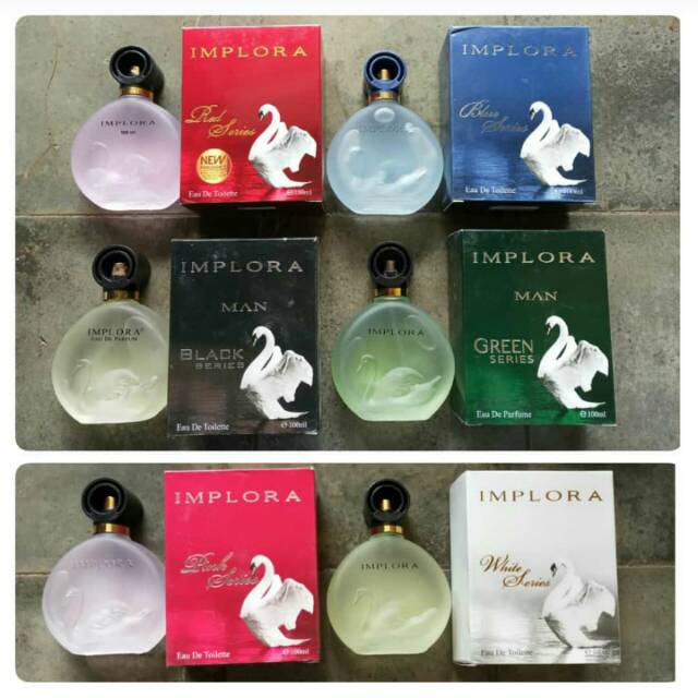 Implora Parfum Man Swan Series Rumah Cantik 354 Parfum / Body Mist Yang Memberikan kesegaran dan kesejukan Tahan Lama di Badan