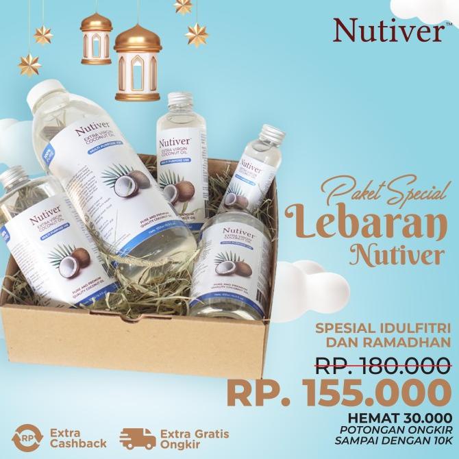 

PAKET LEBARAN NUTIVER / HAMPERS SPESIAL IDUL FITRI / GIFT SET VCO
