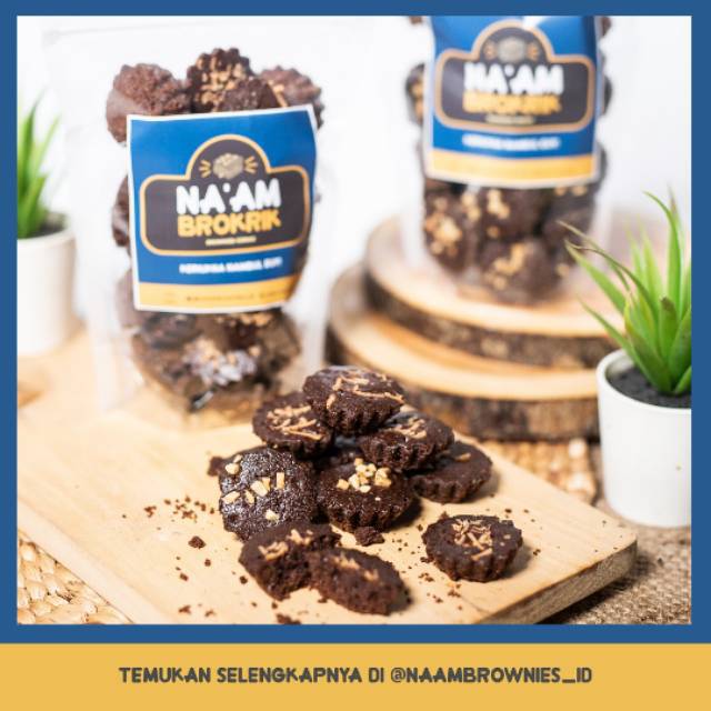 ( NA'AM ) KUE BROWNIES KERING  500gr KILIOAN