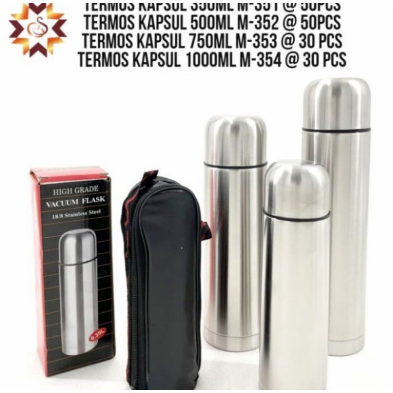 termos air panas stainless steel high quality vacuum flask