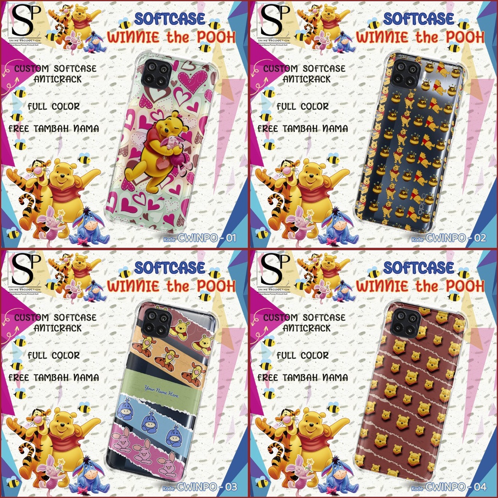 Softcase Winnie The Pooh For Realme C35 C31 C30 C25Y C21Y C21 C20 C11 2021 C17 C15 C12 C11 C2 C1 C25 C25s