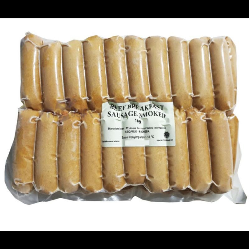 

Sosis sapi/ smoked beef 1 kg