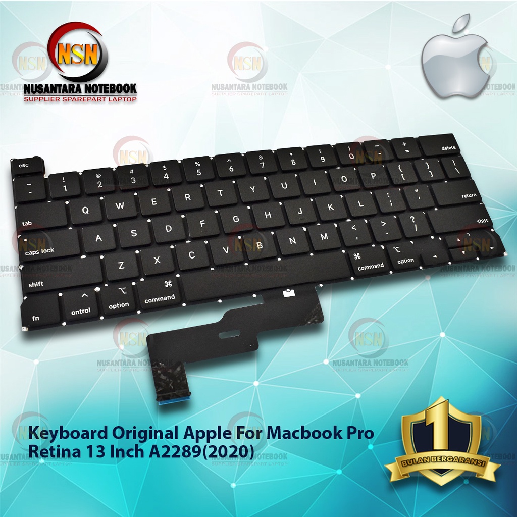 Keyboard For Mac Pro Retina 13 Inch A2289 (2020)