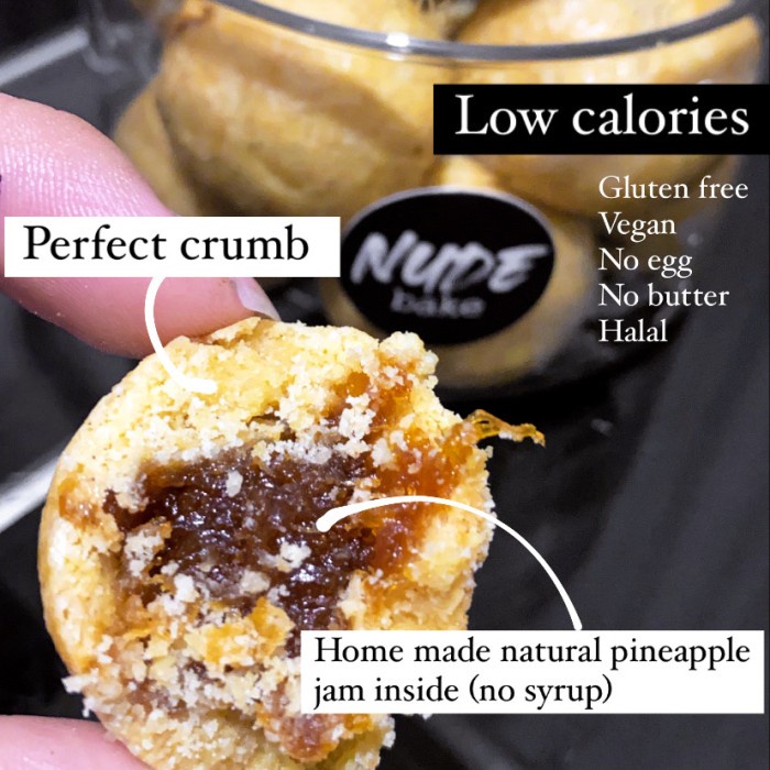 

⭐ COD ⭐ NUDE - Gluten Free & Vegan Nastar Low Calories 200g