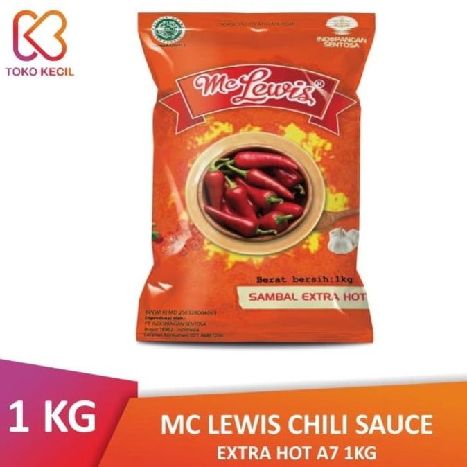 

Cuci Gudang Awal Tahun [POUCH] Mc Lewis Chili Extra Hot A7 | 1KG Cuci Gudang Awal Tahun