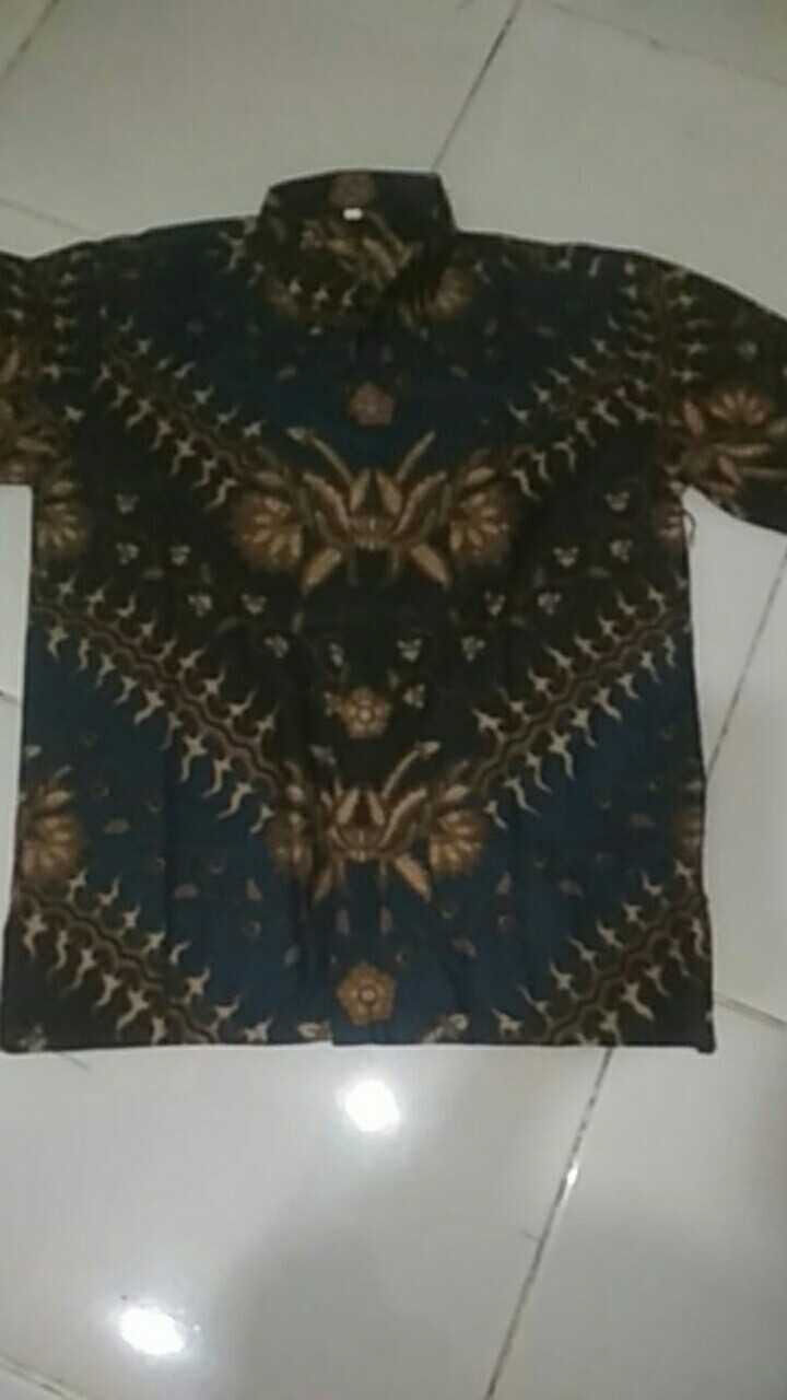 Kemeja Jumbo Hem Batik Terviral Top 1 Di Shopee Original No Kw Ready Seragam Harga Grosir